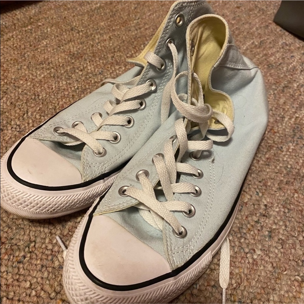 Light Blue Converse